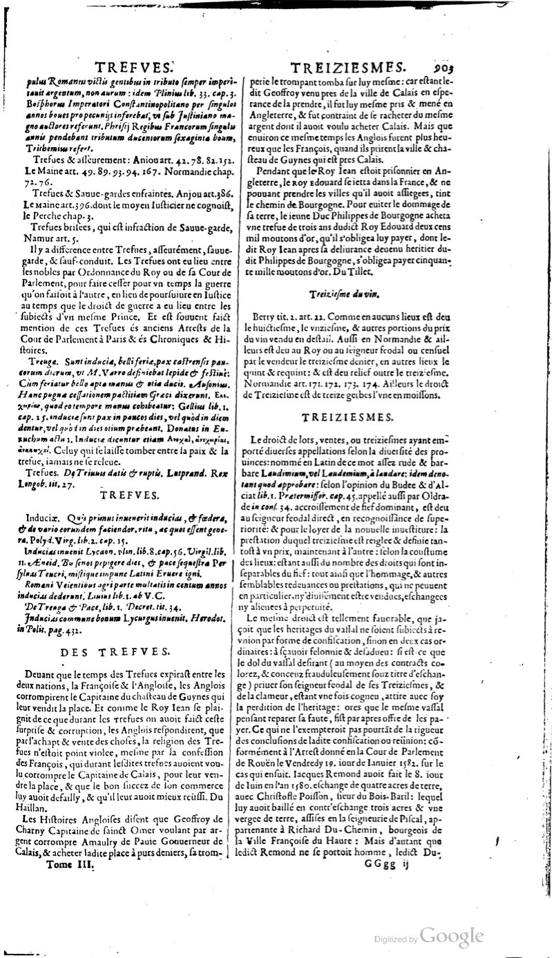 1629 - Veuve Nicolas Buon - Trésor du droit français (21754 T. 3) - BM Lyon