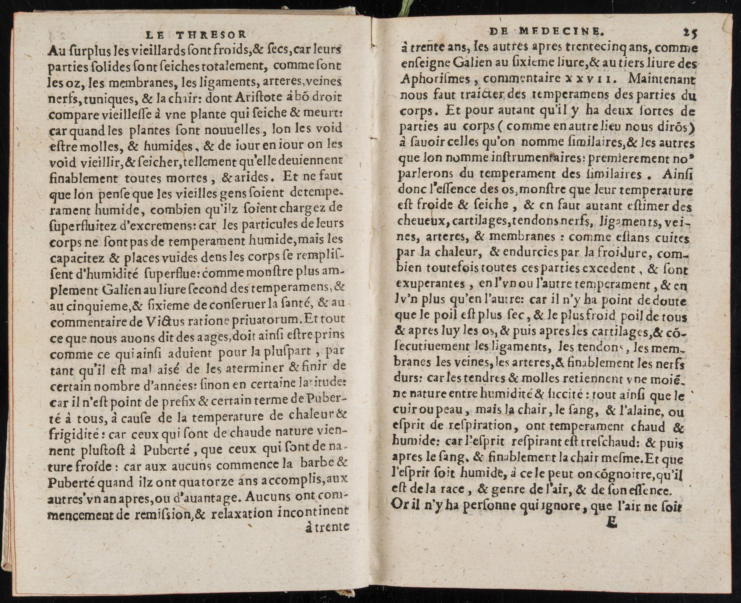 1560 - Nicolas Pelletier - Trésor de médecine - BM Poitiers