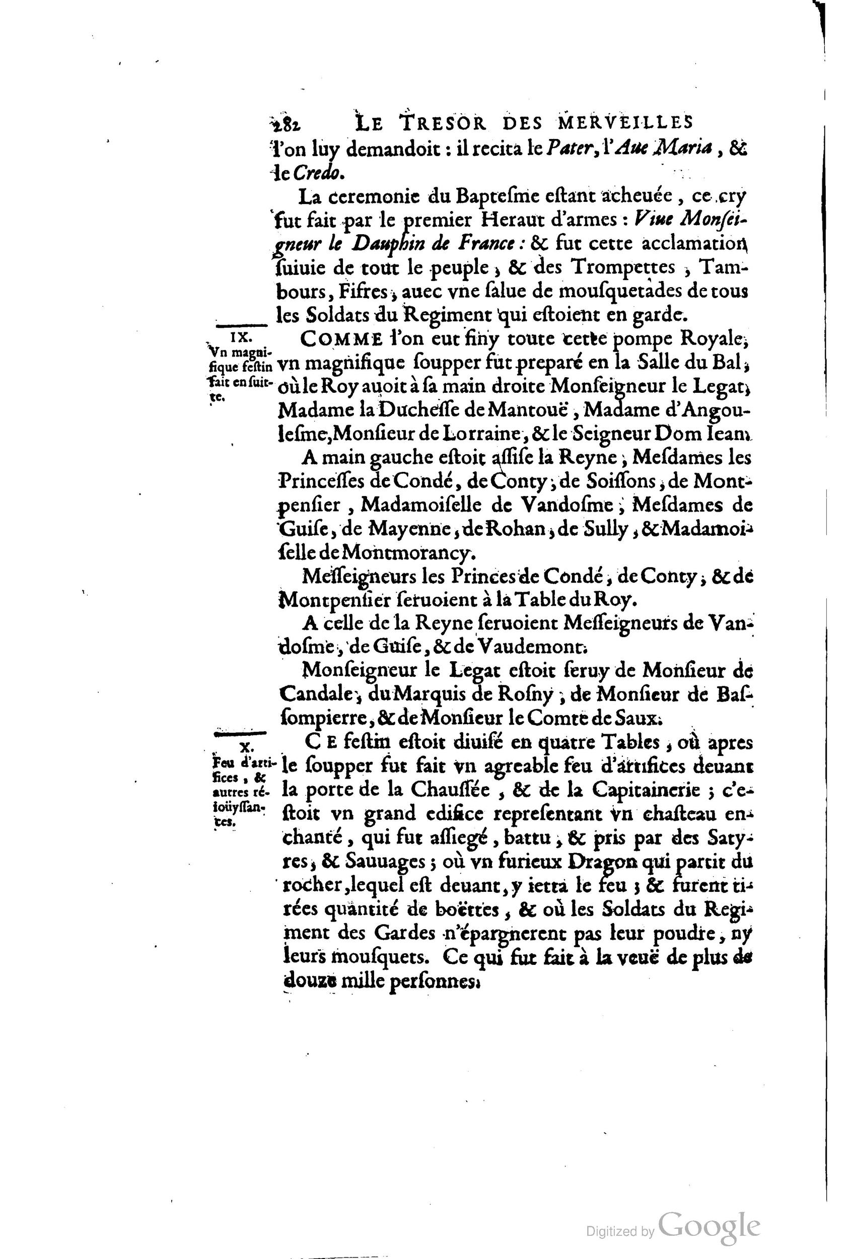 1642 - Sébastien Cramoisy - Trésor des merveilles de la maison royale de Fontainebleau - BM Lyon 1642 - Sébastien Cramoisy - Trésor des merveilles de la maison royale de Fontainebleau - BM Lyon