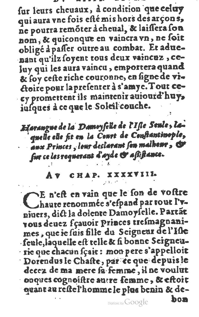 1582 - Jean Huguetan - Trésor des Amadis T. 1 - BM Lyon