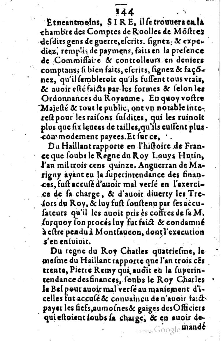 1615 - s.n. 2 - Trésor des trésors de France - BM Lyon
