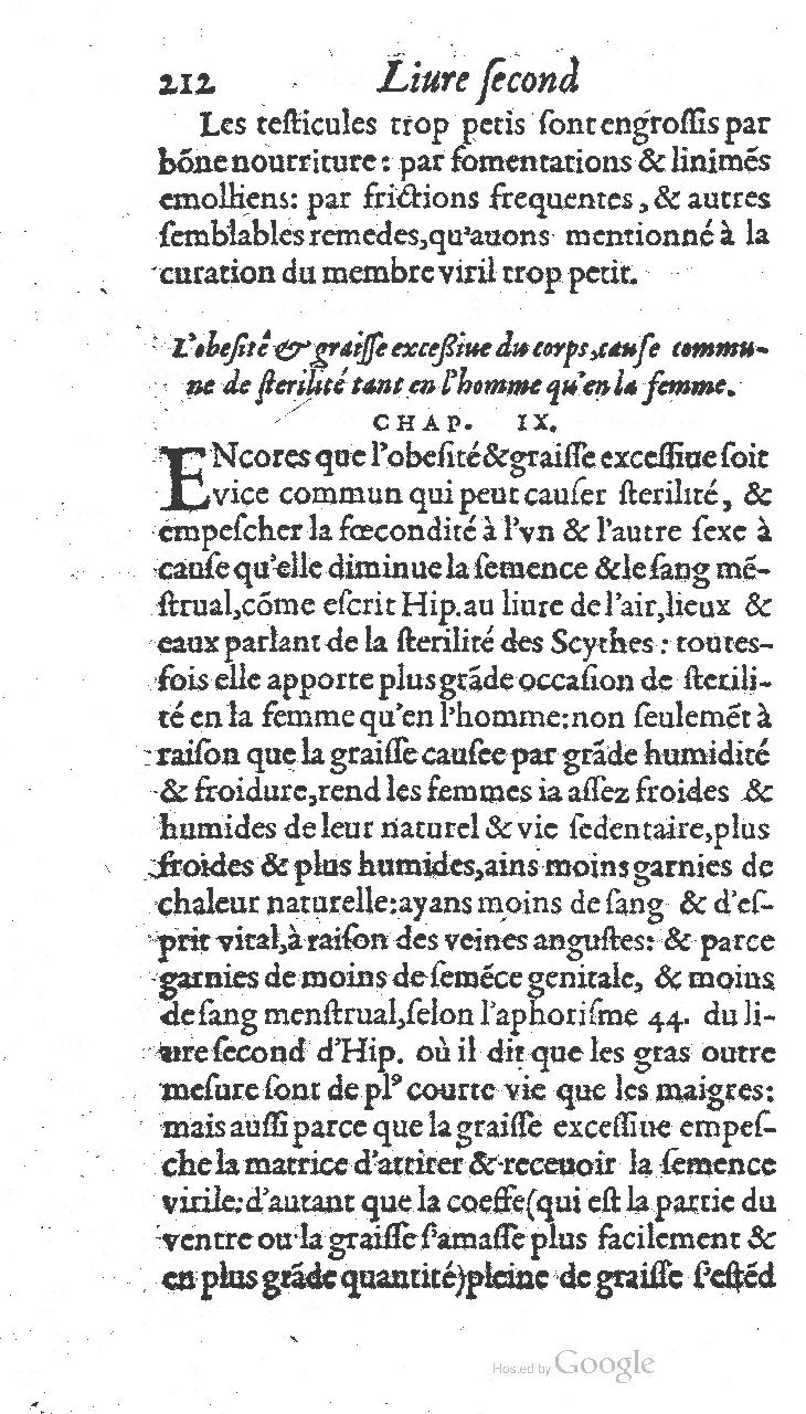 1585 - Jacques du Puis - Trésor des remèdes secrets pour les maladies des femmes - BnF