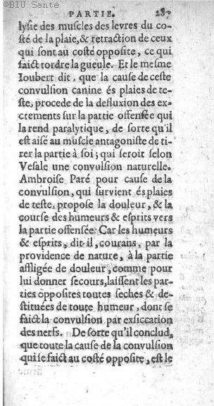 1612 - Thomas Portau - Trésor de chirurgie - BIU Santé
