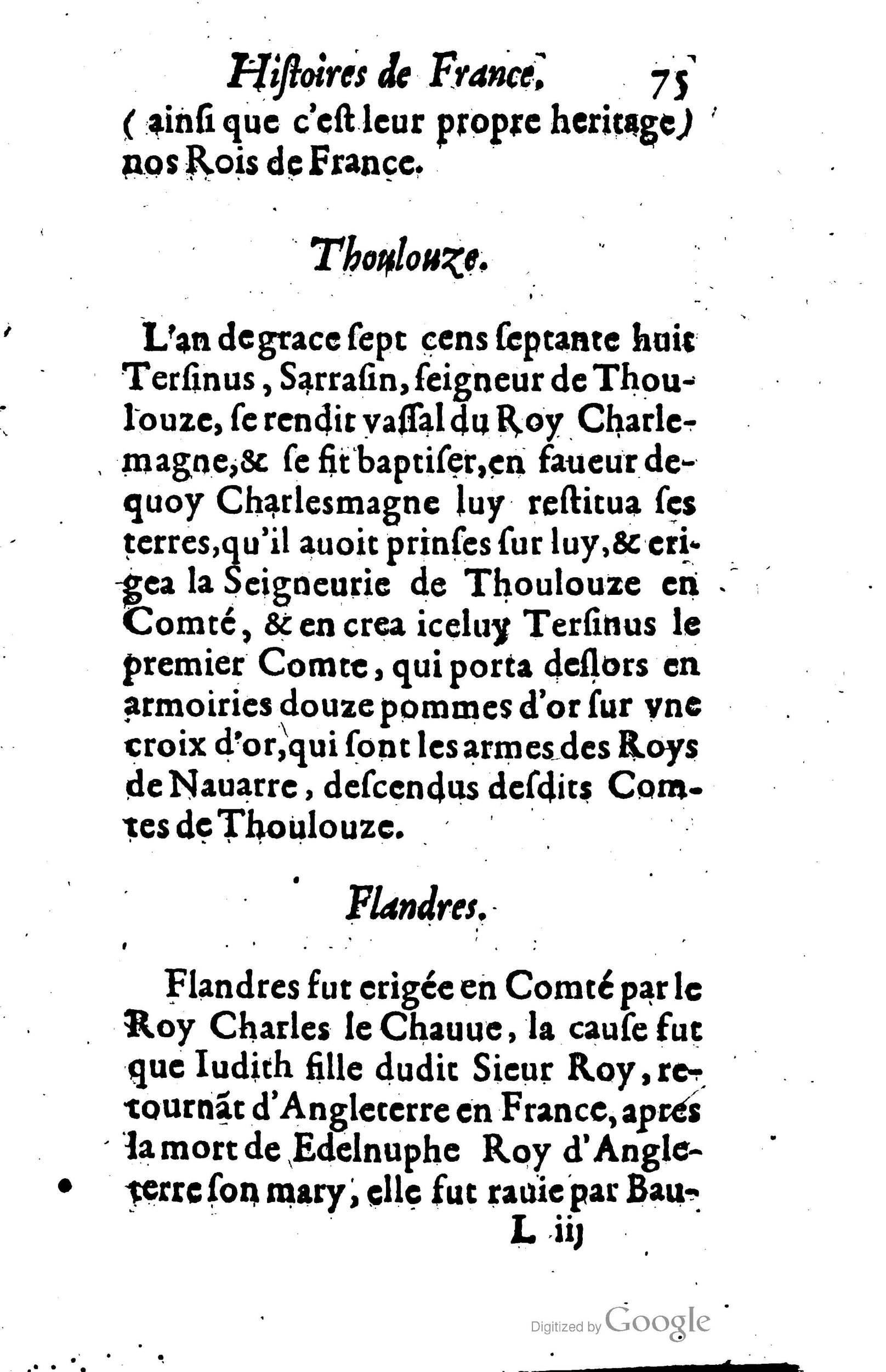1619 - Jean Corrozet - Trésor des histoires de France - BSB Munich