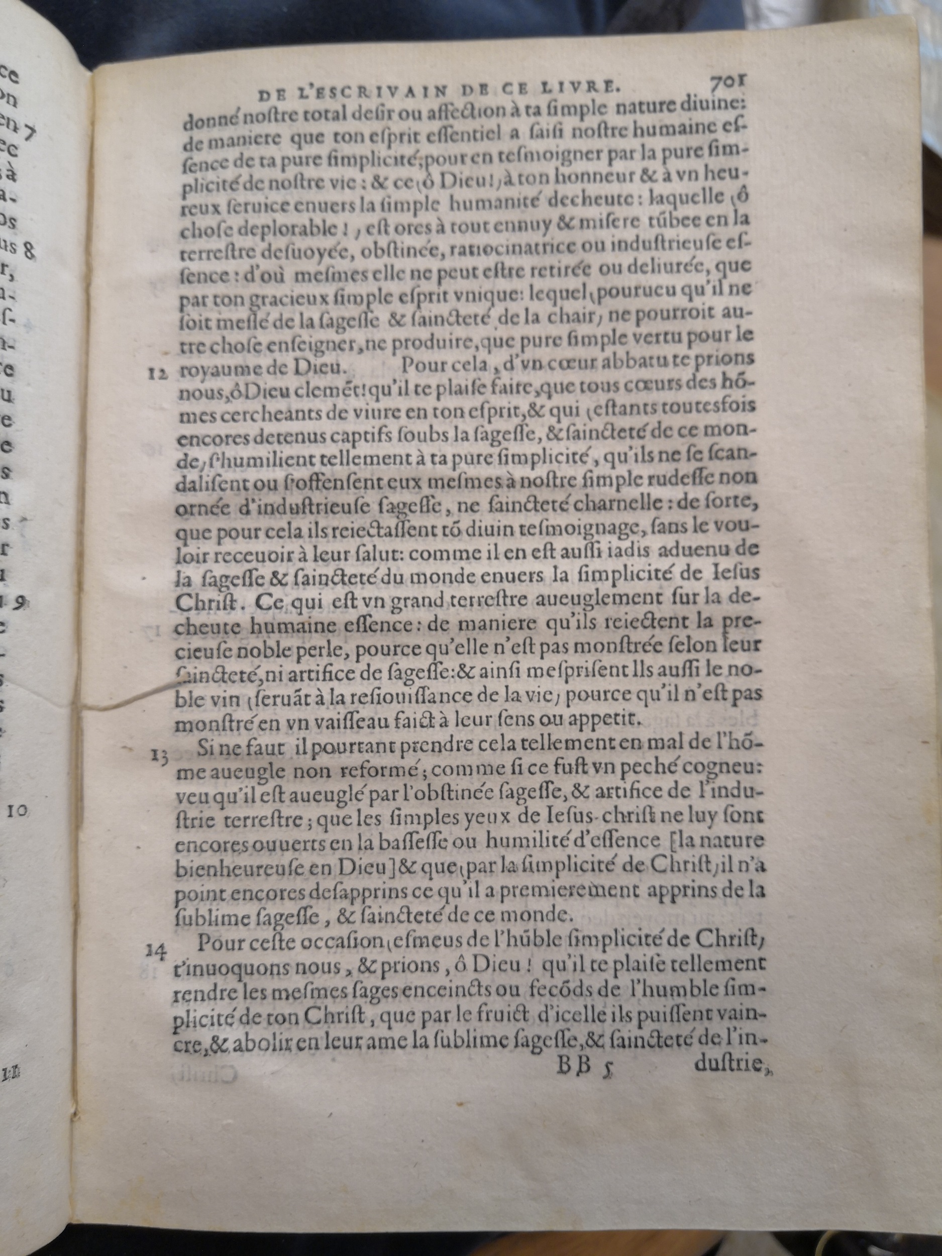1581c. - Christophe Plantin - Le Livre des témoignages du Trésor caché au champ (Livres 2, 4, 6 et 7) - Anvers Musée Plantin Moretus