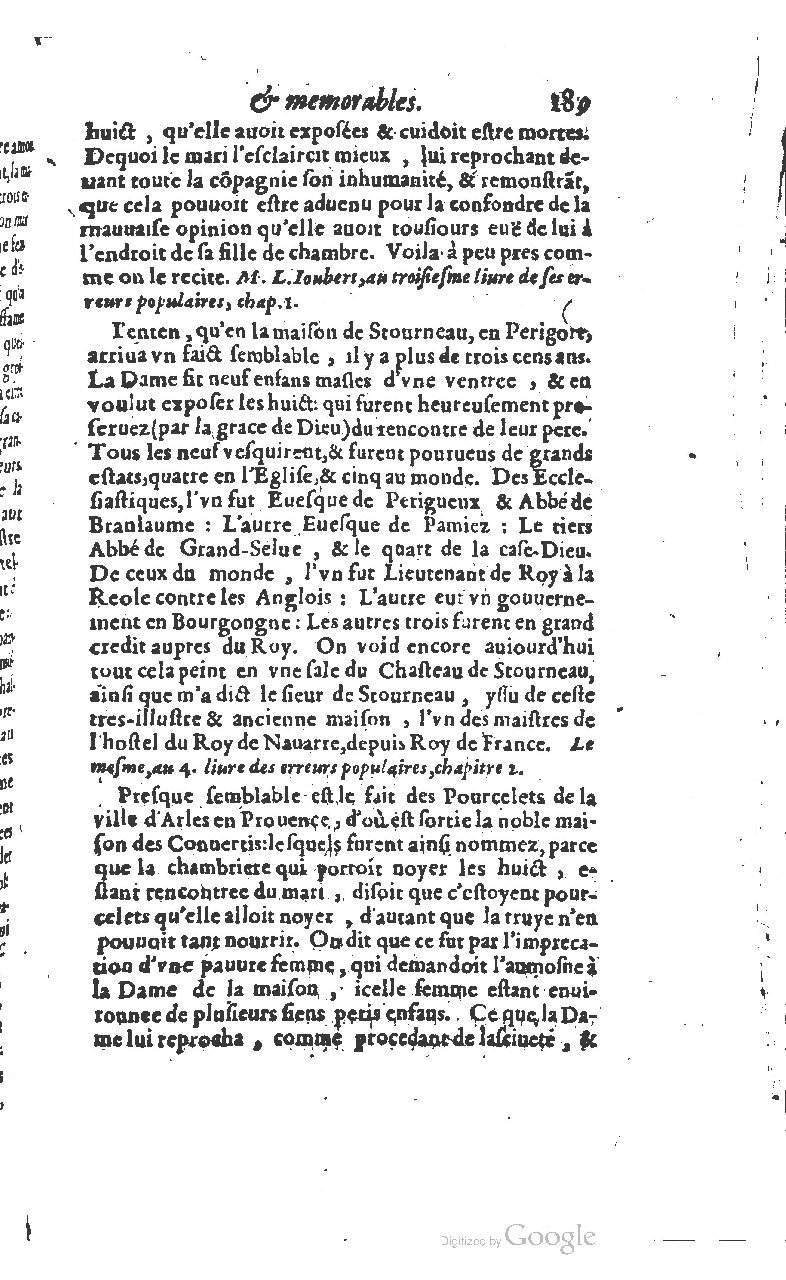 1610 - Paul Marceau - Trésor d’histoires admirables et mémorables - BSB Munich 1610 - Paul Marceau - Trésor d’histoires admirables et mémorables - BSB Munich