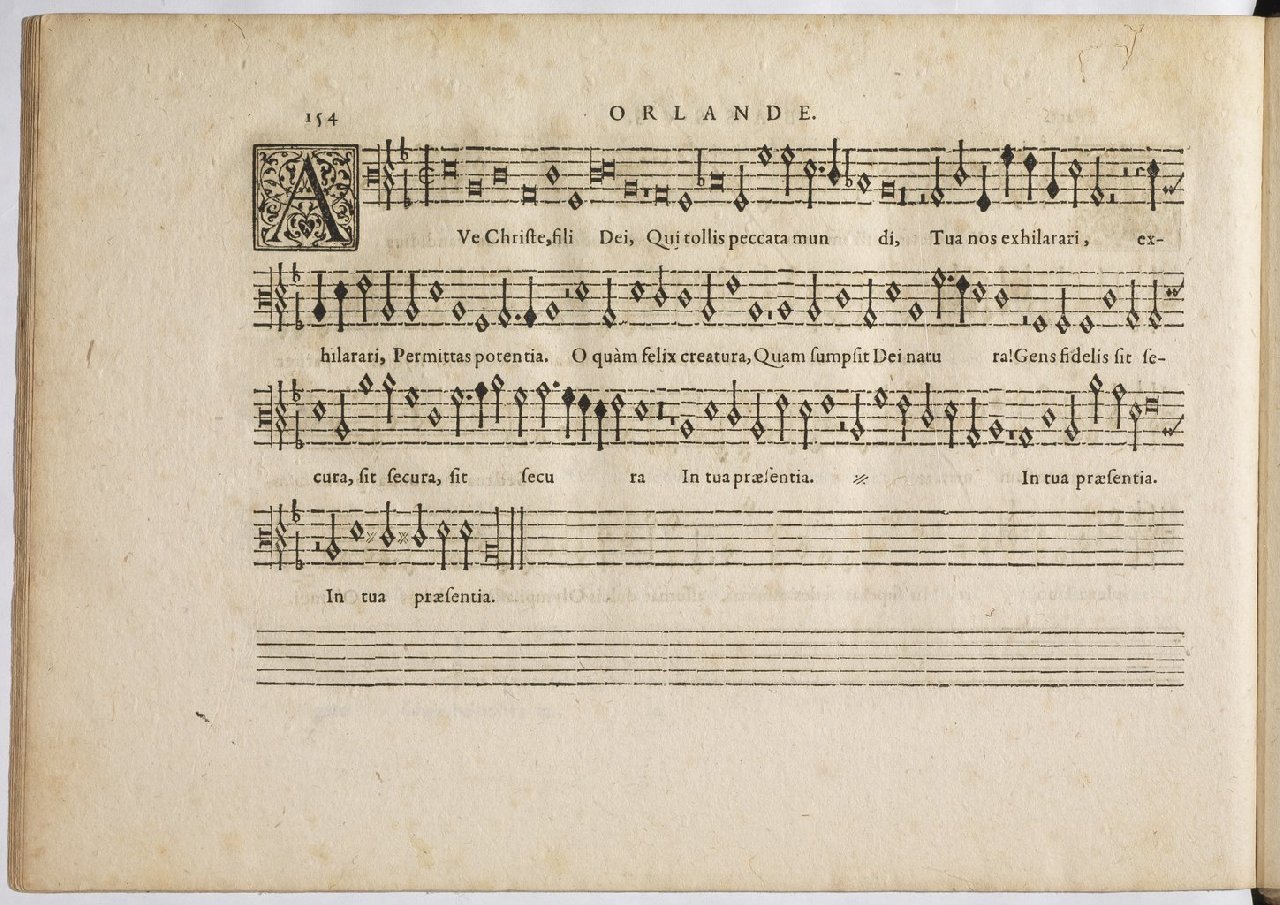 1594 - Paul Marceau - Trésor de musique d&#039;Orlande de Lassus, Superius, Bassus, Tenor, Quinta pars - BnF