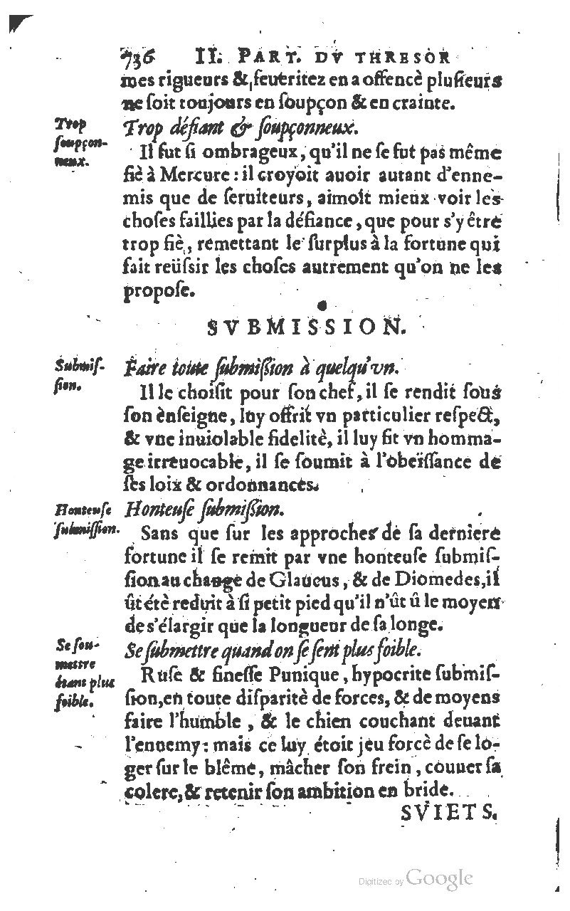 1610 - Louis Coste - Trésor de l’éloquence française (Seconde partie) - BM Lyon