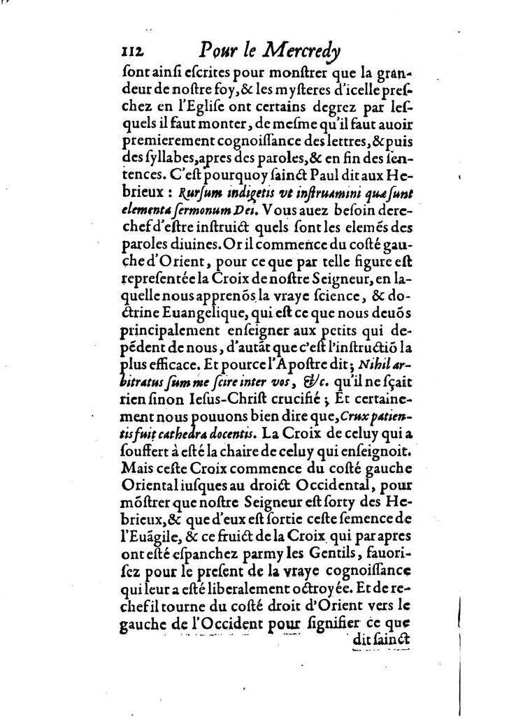 1607 - Nicolas Du Fossé - Trésor quadragésimal - T 02 - BM Lyon