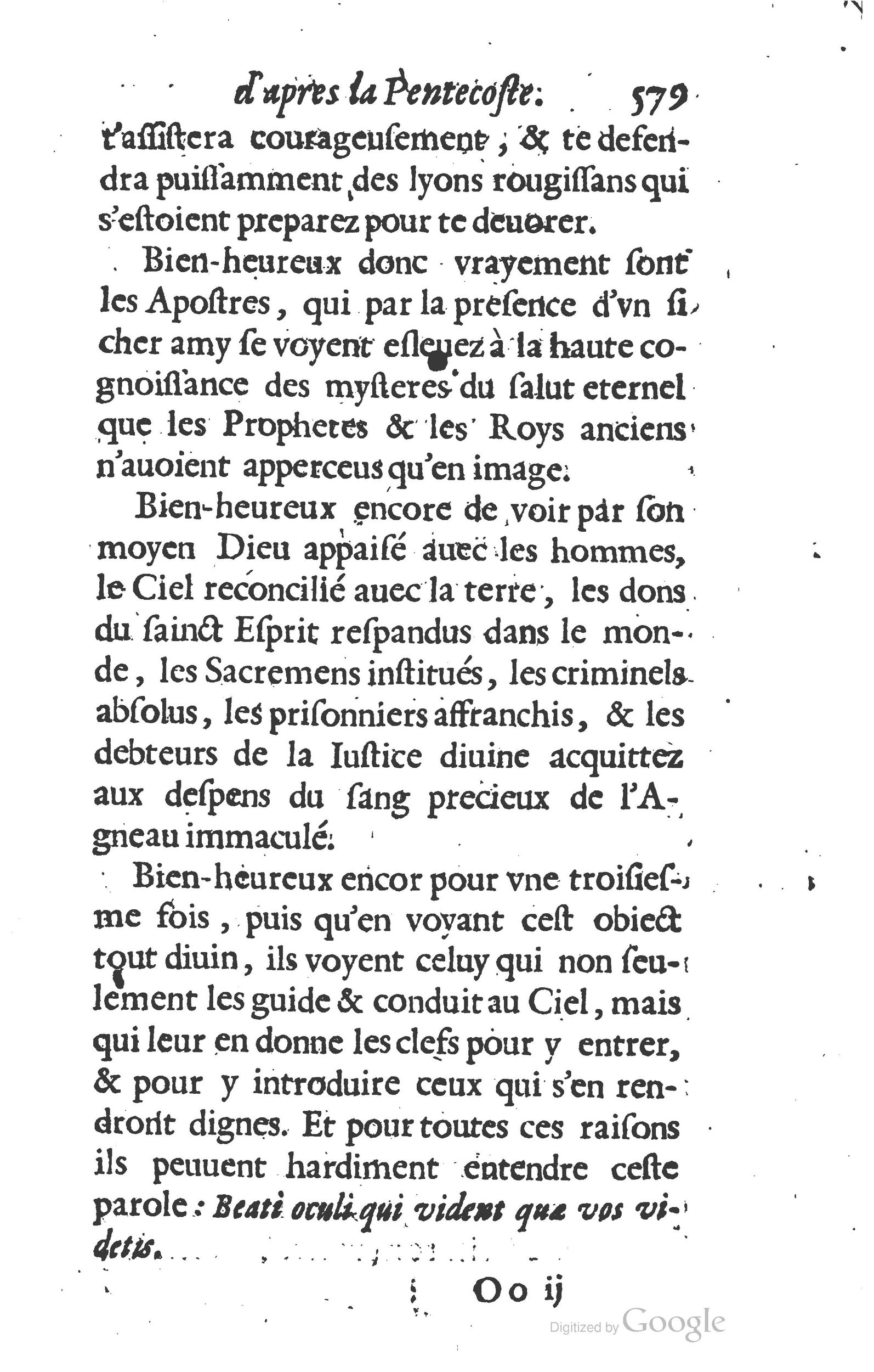 1629 - Manassés de Préaulx - Sermons ou Trésors de la piété chrétienne - BM Lyon
