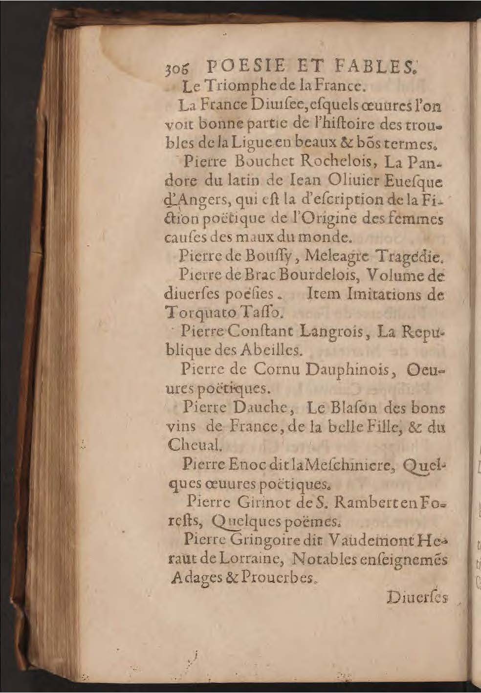 1602 - François Jacquin - Trésor des bons esprits français - BnF Arsenal