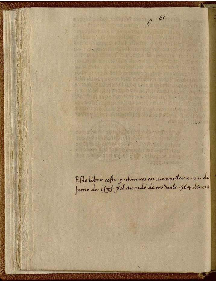 1532 - Jean Bignon - Trésor du remède préservatif et guérison de la peste - Séville Capitular y Colombina