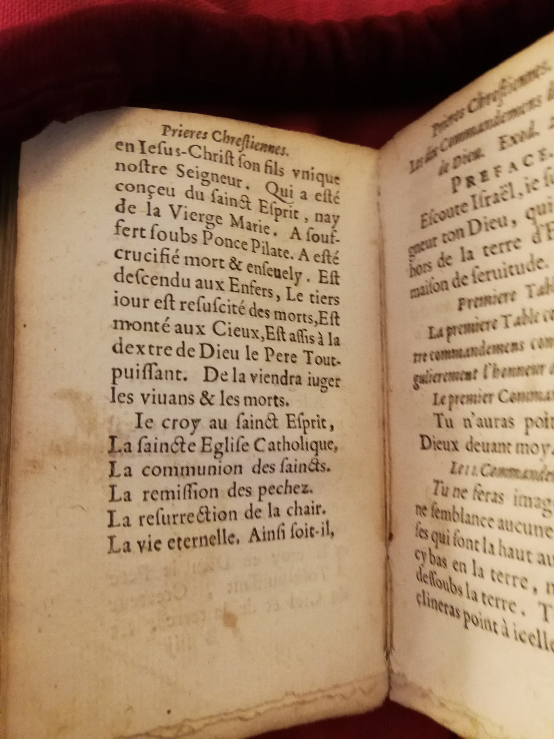 1598 - Barthélemy Macé - Trésor des prières, oraisons et instructions chrétiennes - Bibliothèque Sainte-Geneviève
