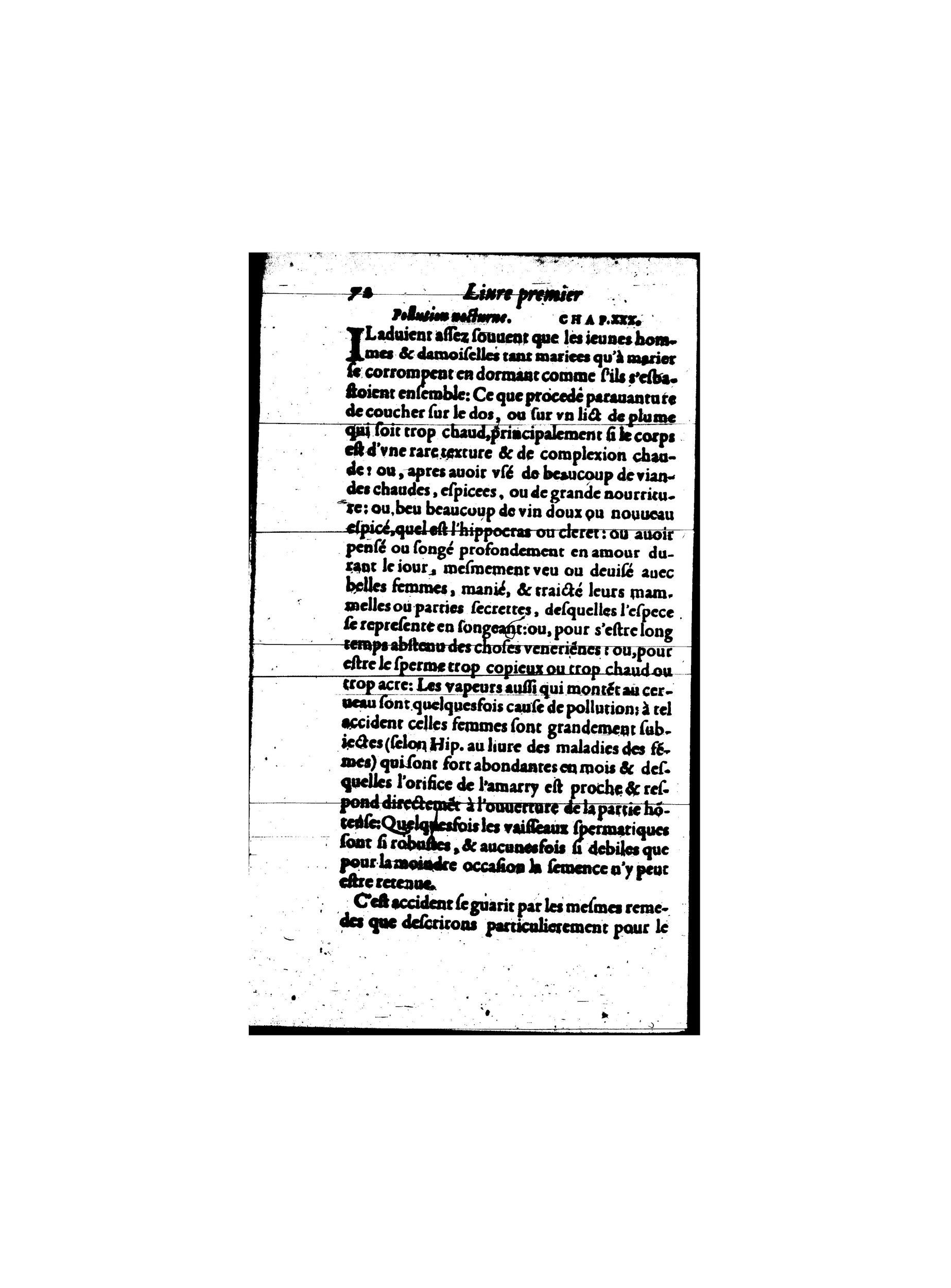 1587 - Jacques du Puis - Trésor des remèdes secrets pour les maladies des femmes - BnF