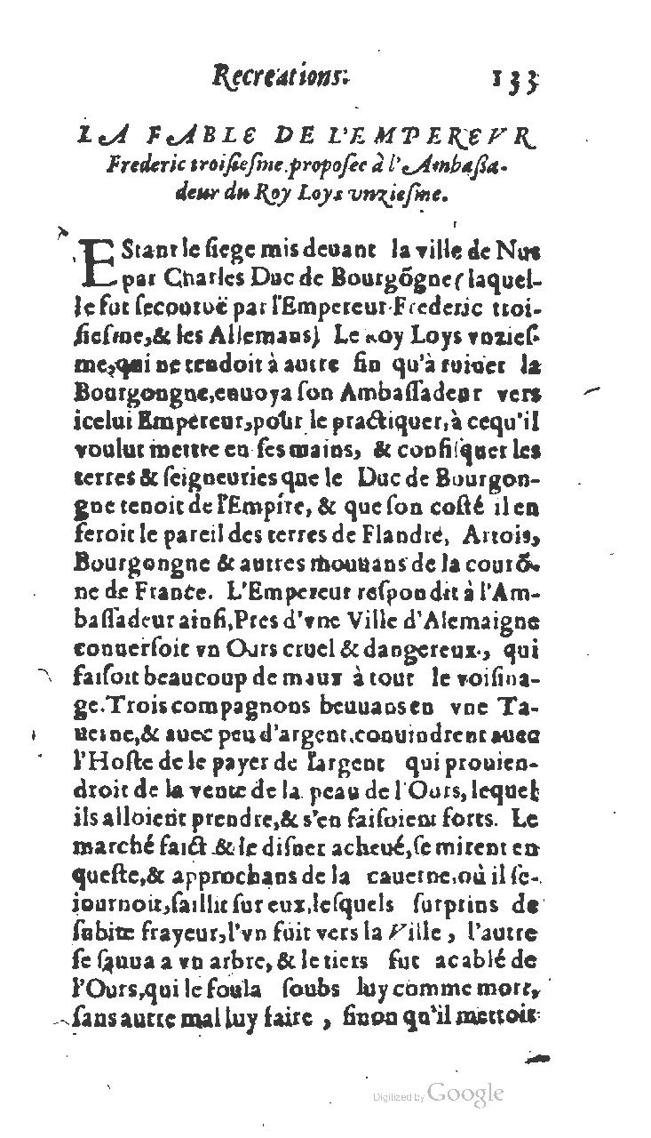 1611 - Jean Osmont - Trésor des récréations - BSB Munich