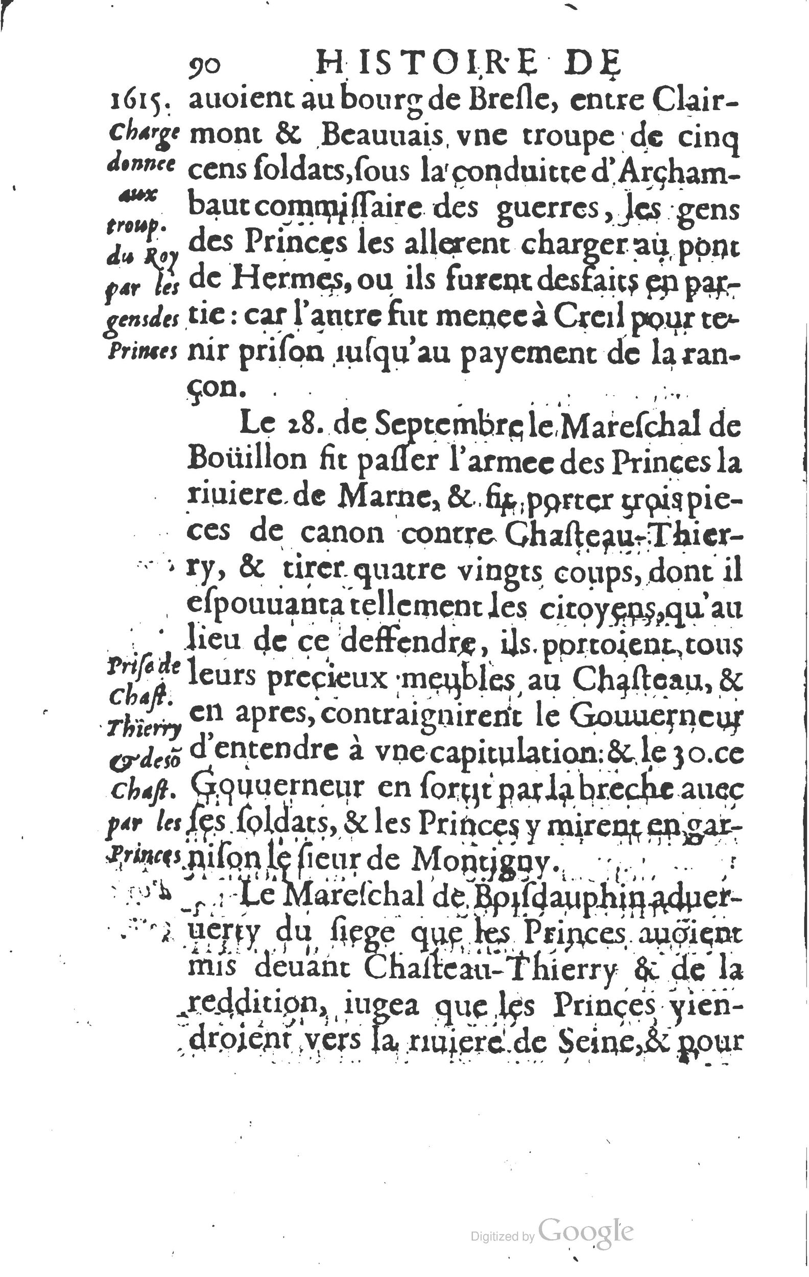 1624 - Joseph Bouillerot - Trésor de l’histoire générale de notre temps - BM Lyon 1624 - Joseph Bouillerot - Trésor de l’histoire générale de notre temps - BM Lyon