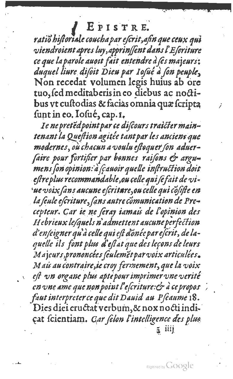 1607 - Nicolas Du Fossé - Trésor quadragésimal - T 01 - BM Lyon