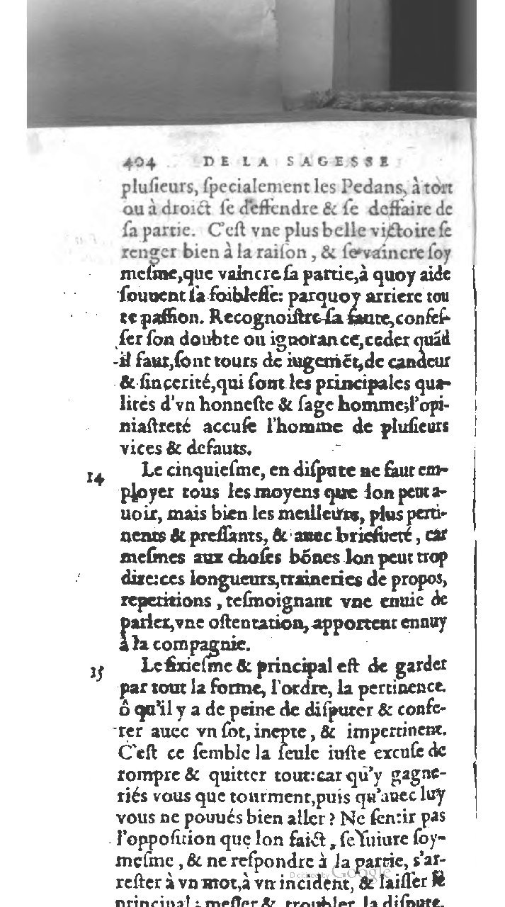 1606 - François Lefebvre - Trésor de la sagesse - BCU Lausanne