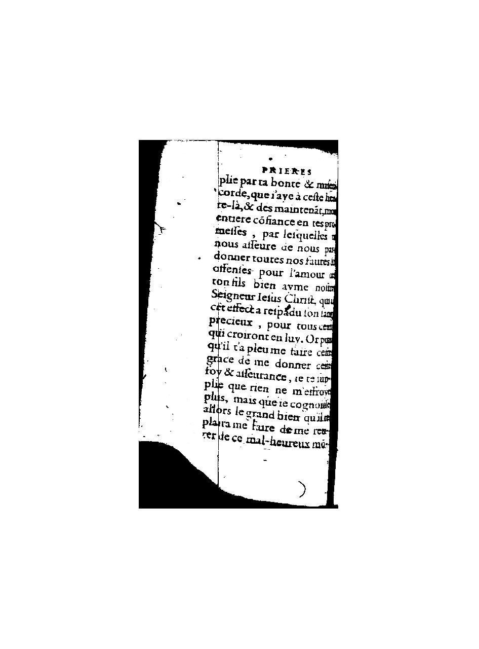 1596 - Guillaume Auvray - Trésor des prières, oraisons et instructions chrétiennes - BnF