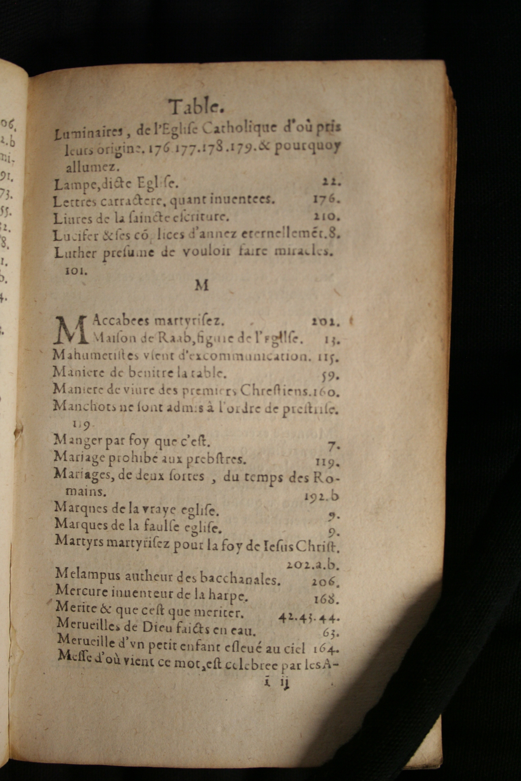 1586 - Jean Parant - Trésor de l’Église catholique et de vérité - BM Bordeaux