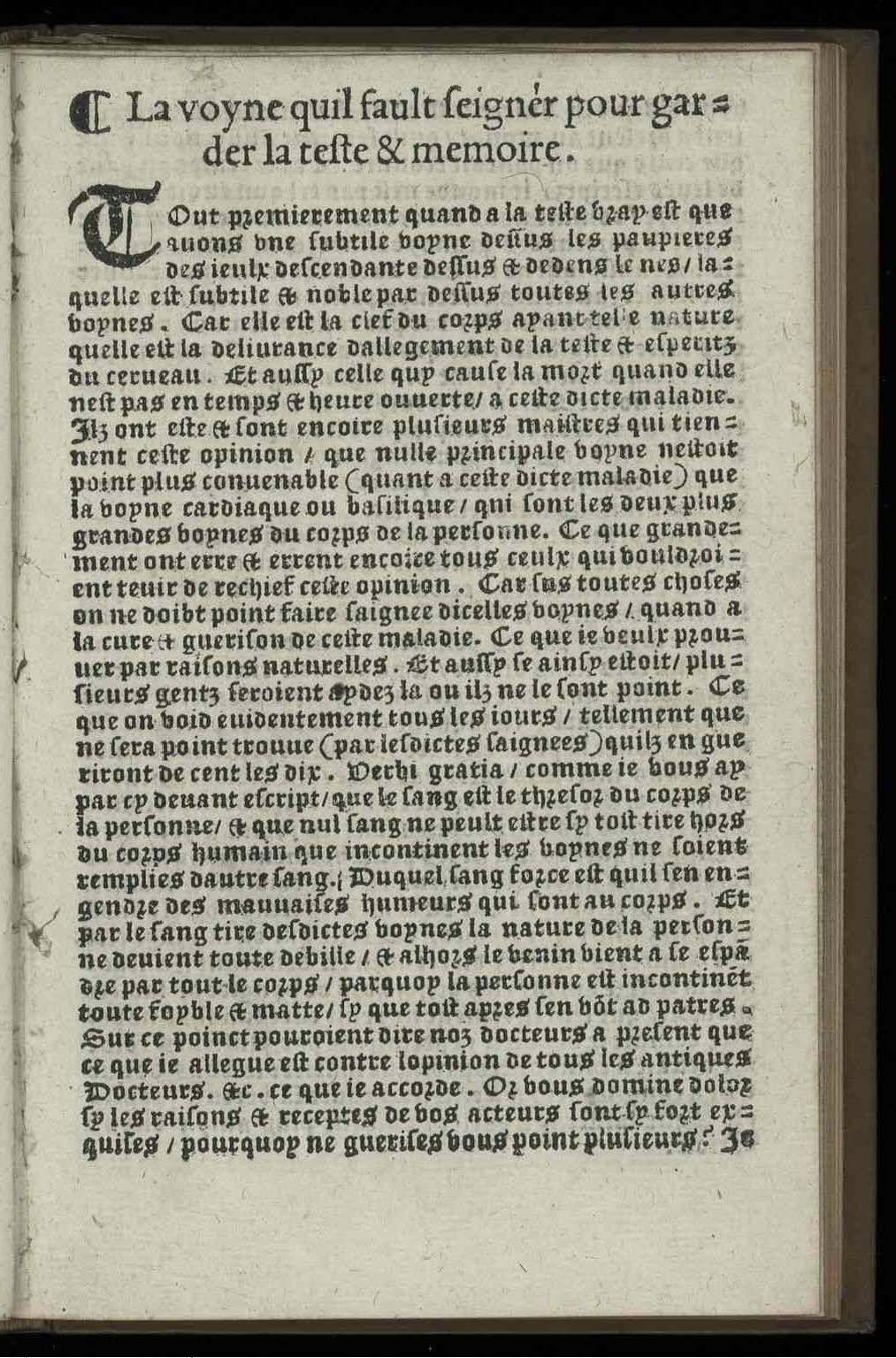 1544 - Josse Lambert - Trésor du remède préservatif et guérison de la peste - UGent