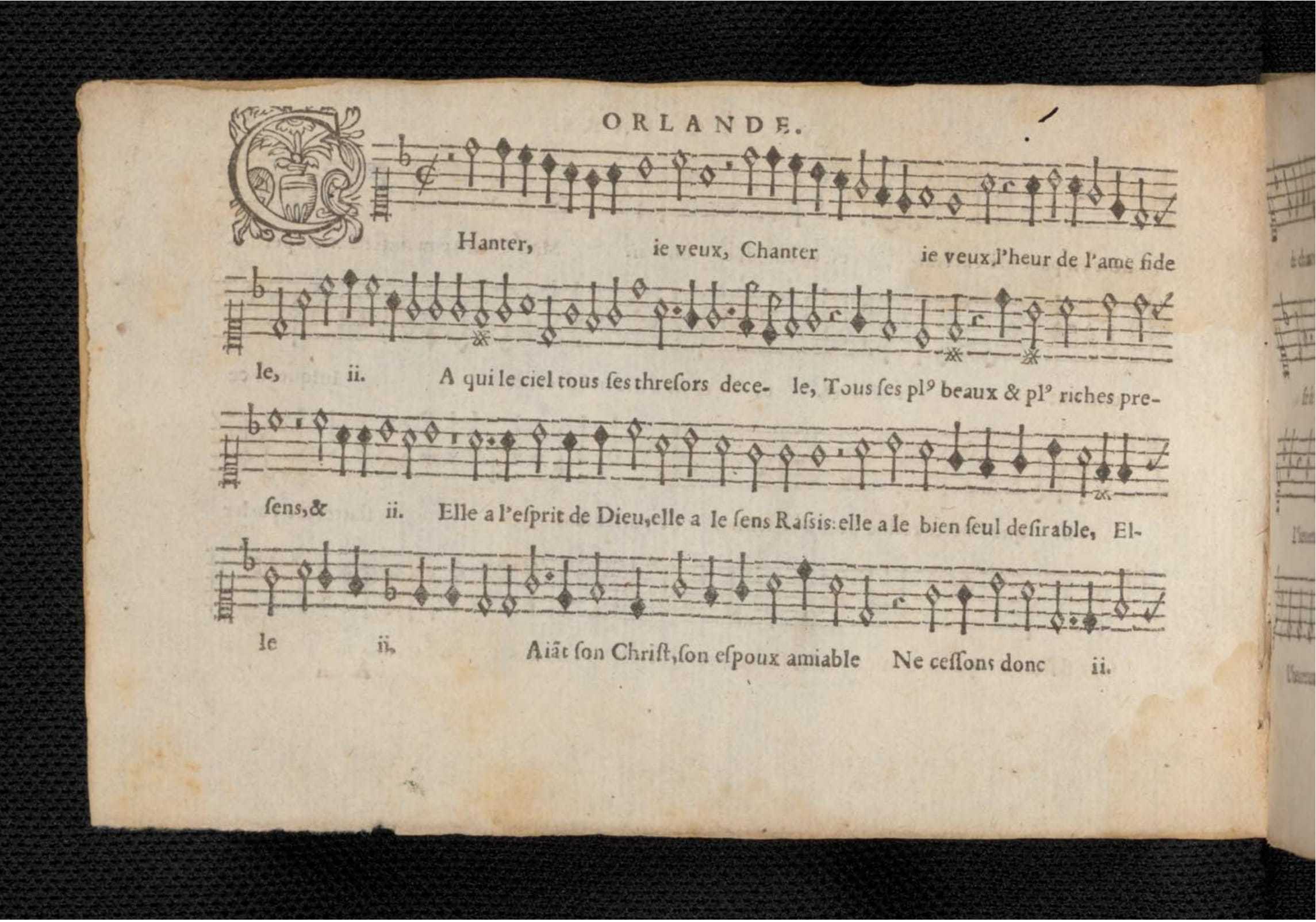1576 - [Pierre de Saint-André] - Trésor de musique d’Orlande de Lassus Quinta et Sexta pars - KBR Bruxelles