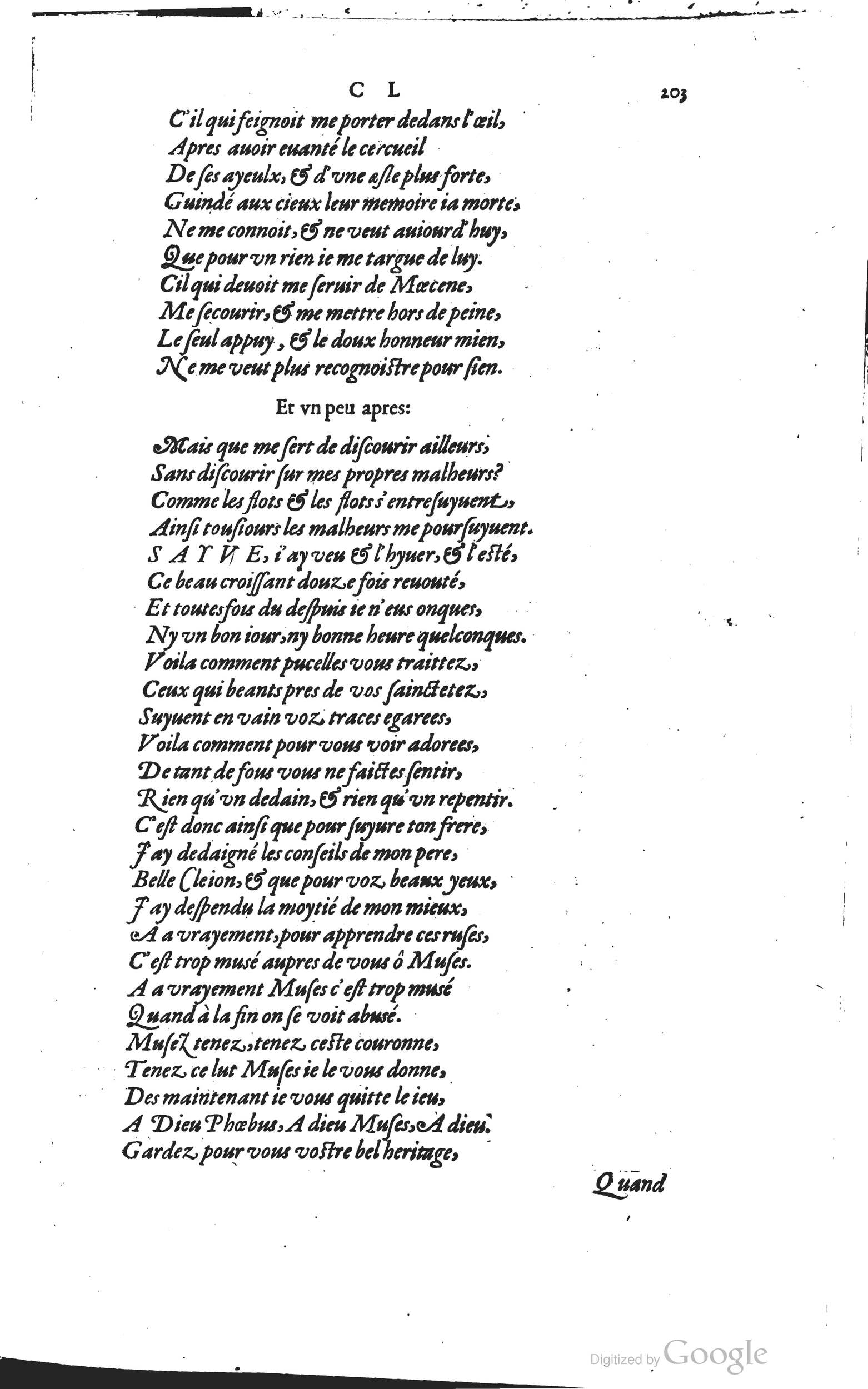 1585 - Barthélemy Honorat - Bibliothèques françaises - BSB Munich