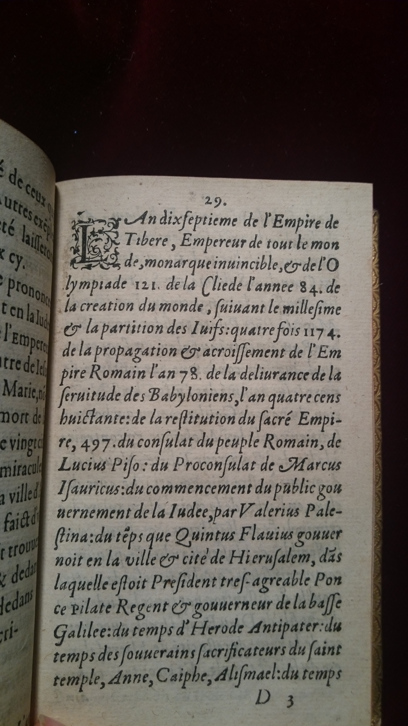 1581 - Guillaume Julien - Trésor de Ponce Pilate - Douai Quincy