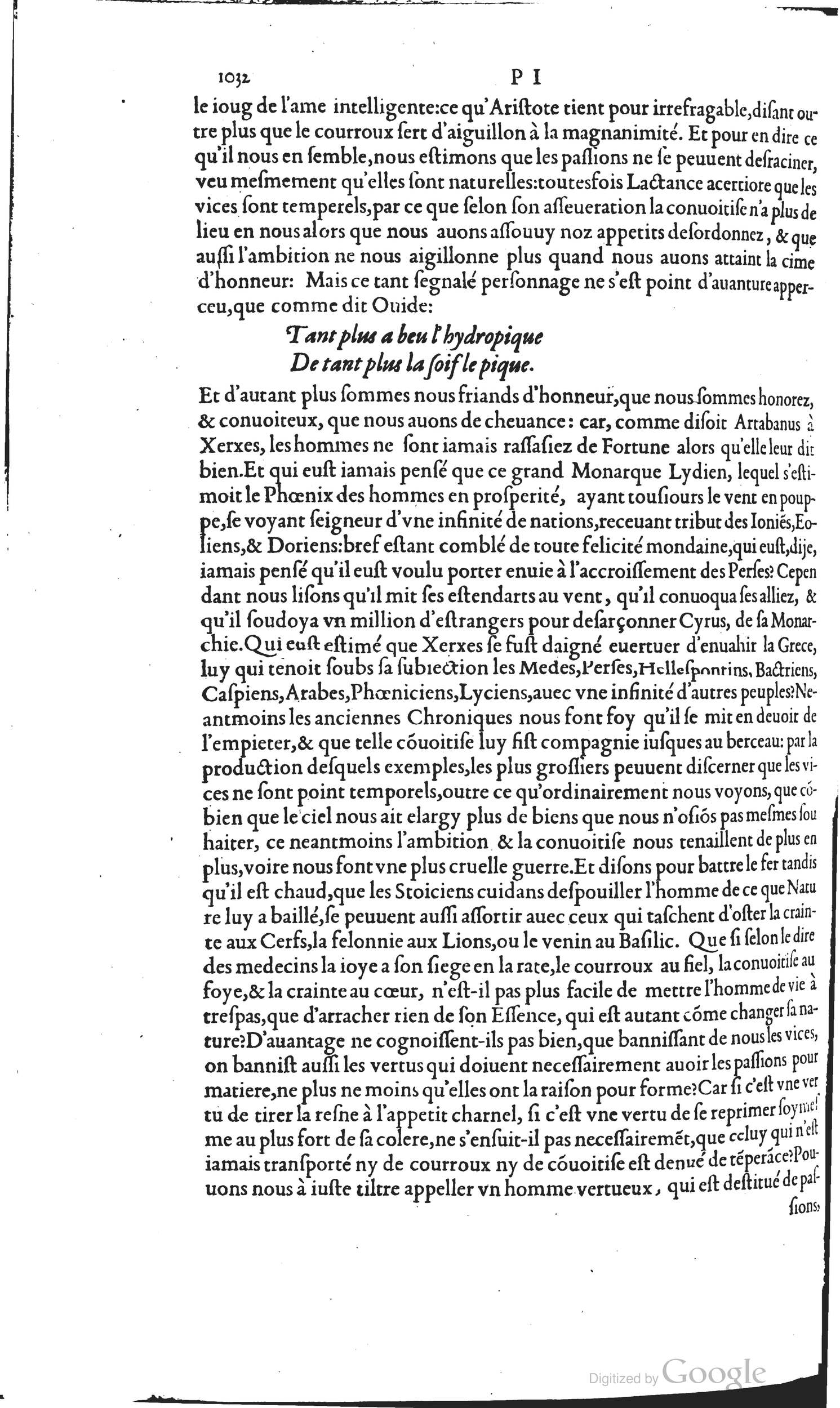 1585 - Barthélemy Honorat - Bibliothèques françaises - BSB Munich