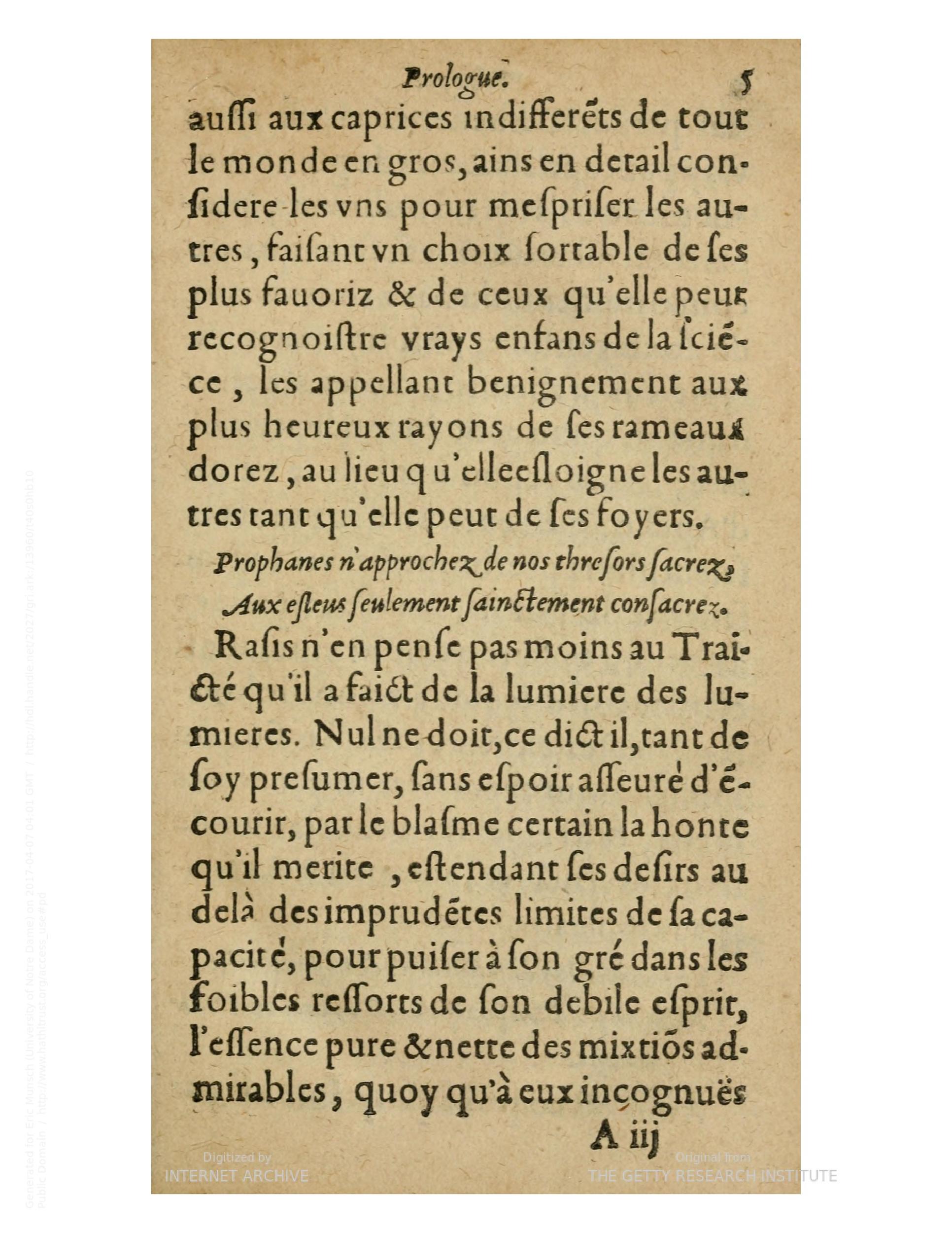 1612 - Charles Sevestre - Toison d’or ou la fleur des trésors - Getty Research Institute