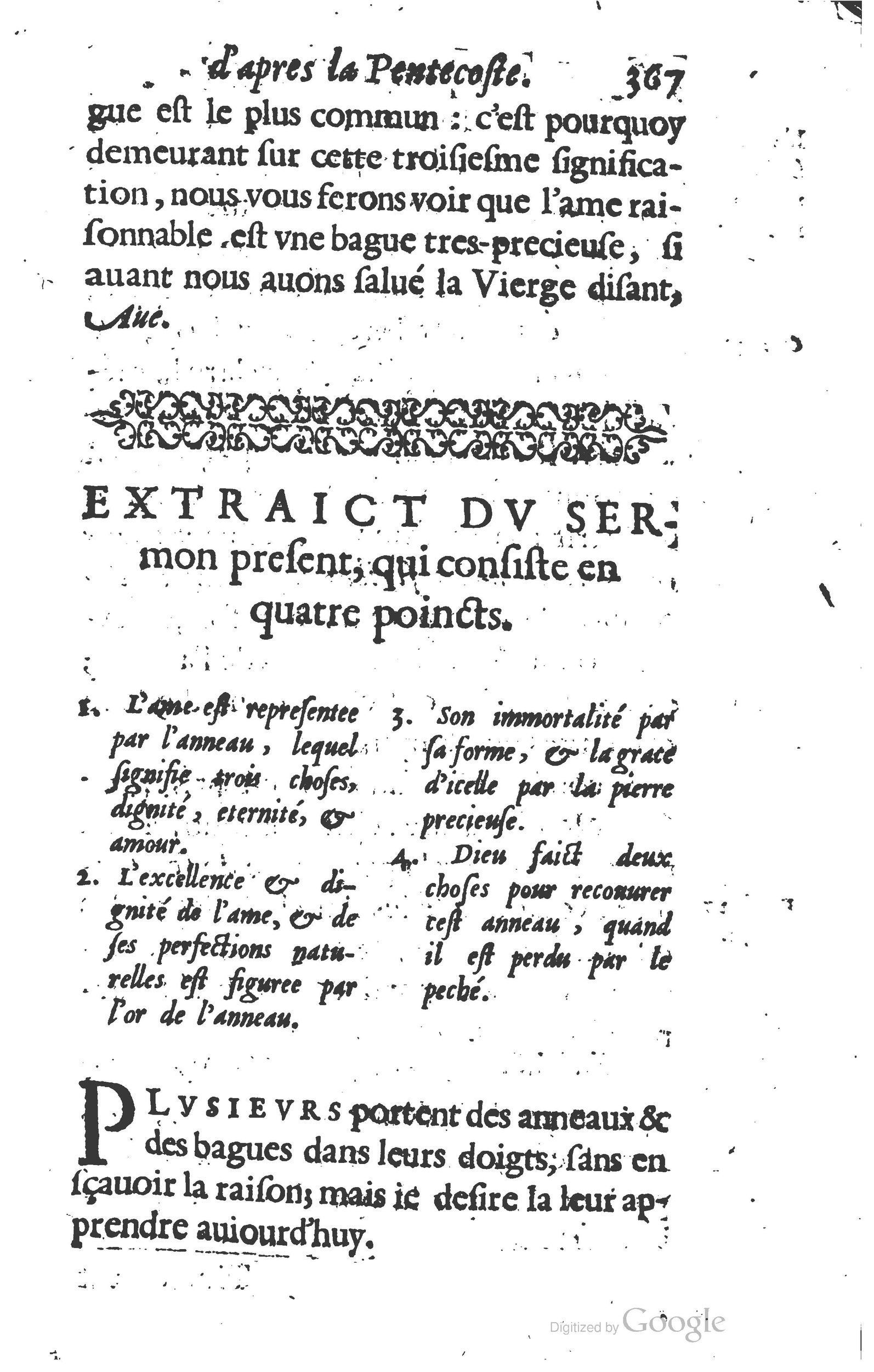 1629 - Manassés de Préaulx - Sermons ou Trésors de la piété chrétienne - BM Lyon