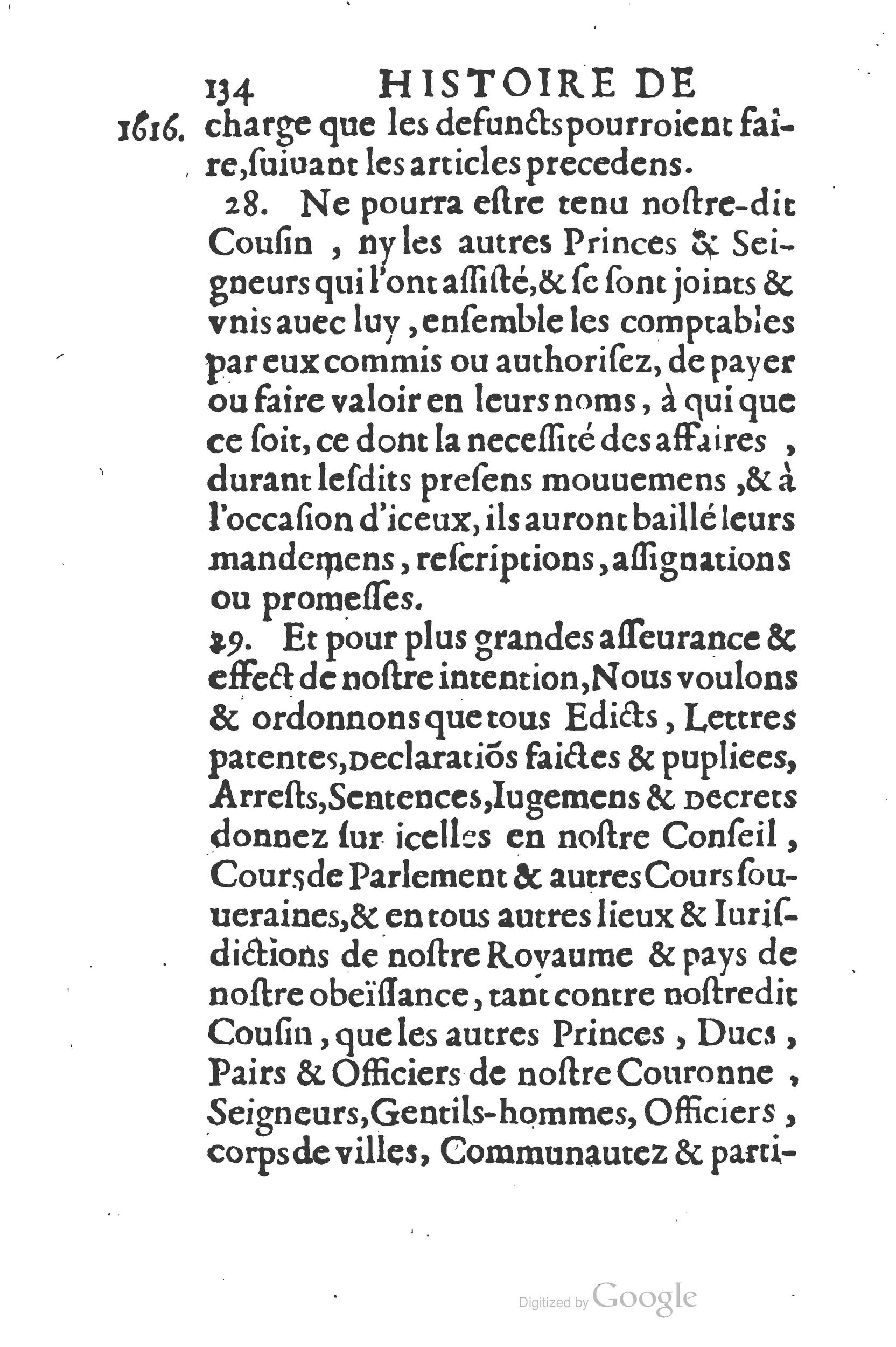 1626 - Joseph Bouillerot - Trésor de l’histoire générale de notre temps - BSB Munich