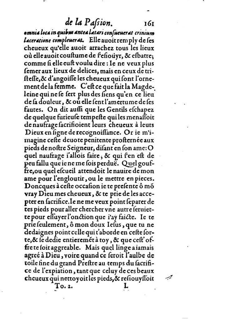 1607 - Nicolas Du Fossé - Trésor quadragésimal - T 02 - BM Lyon 1607 - Nicolas Du Fossé - Trésor quadragésimal - T 02 - BM Lyon