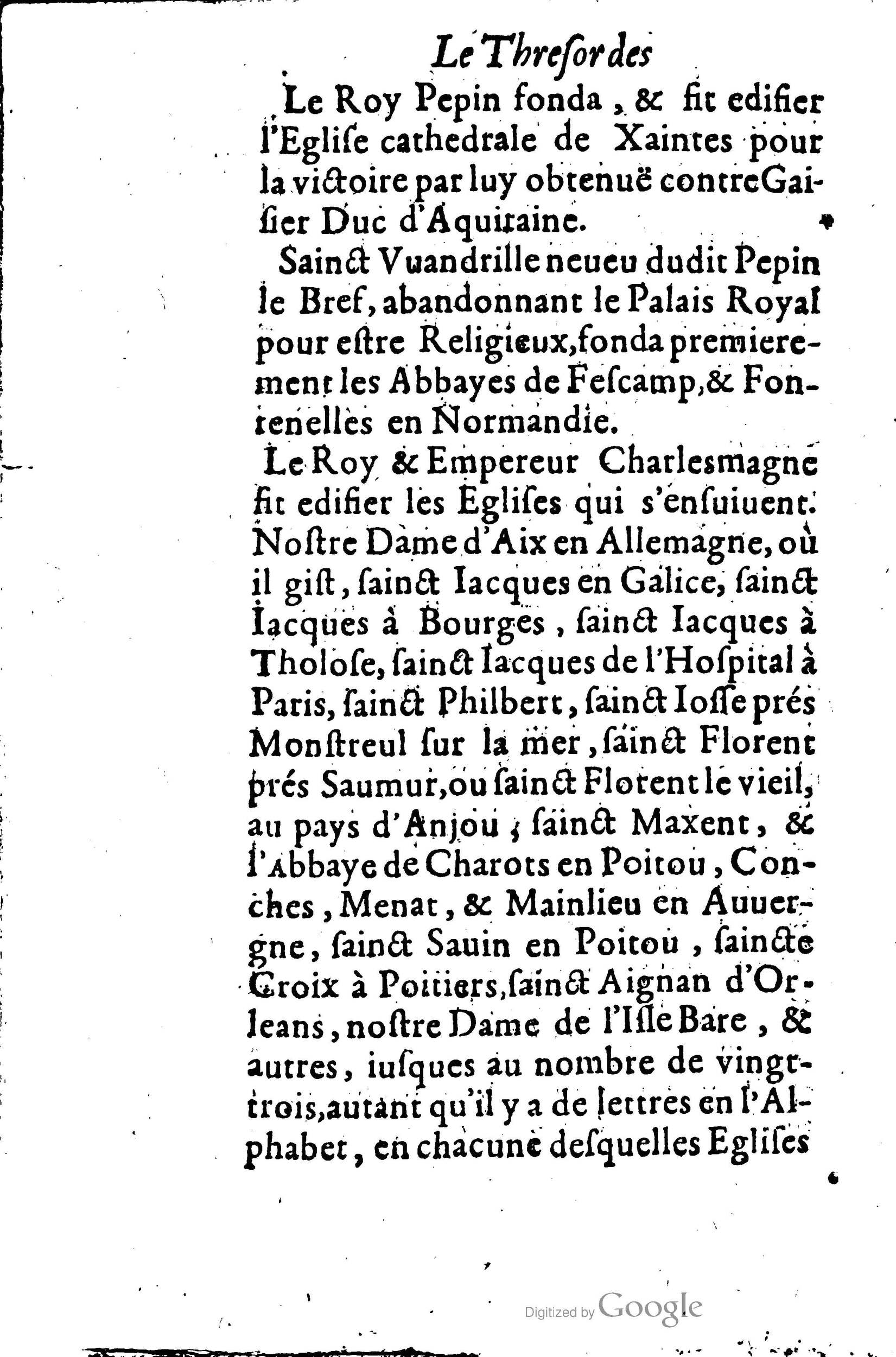 1619 - Jean Corrozet - Trésor des histoires de France - BSB Munich