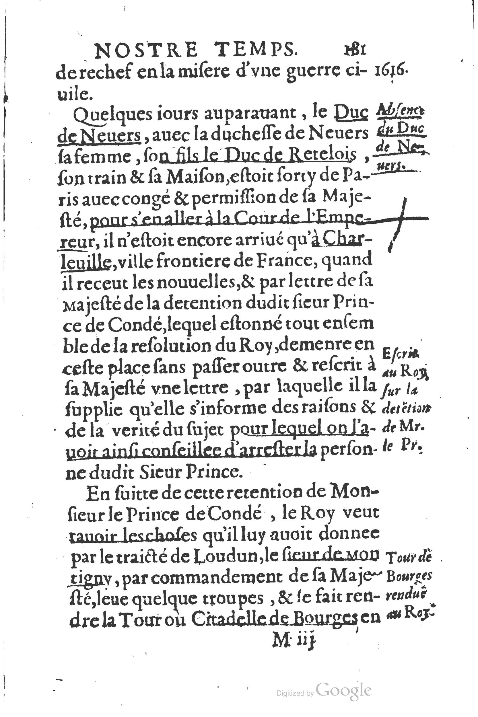 1626 - Joseph Bouillerot - Trésor de l’histoire générale de notre temps - BSB Munich