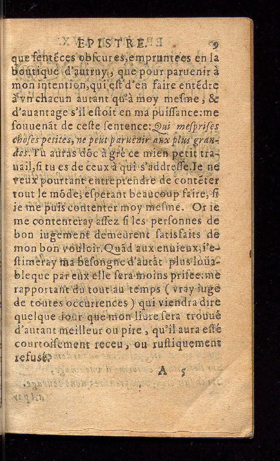 1614 - Barthélemy Vincent - Élite et Trésor des lettres missives - Bâle
