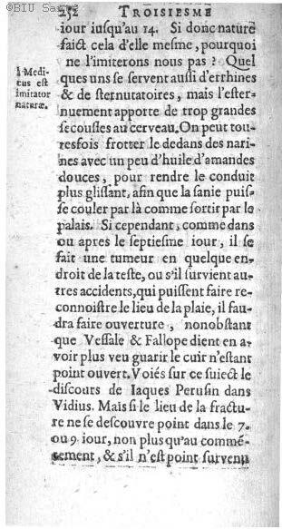 1612 - Thomas Portau - Trésor de chirurgie - BIU Santé