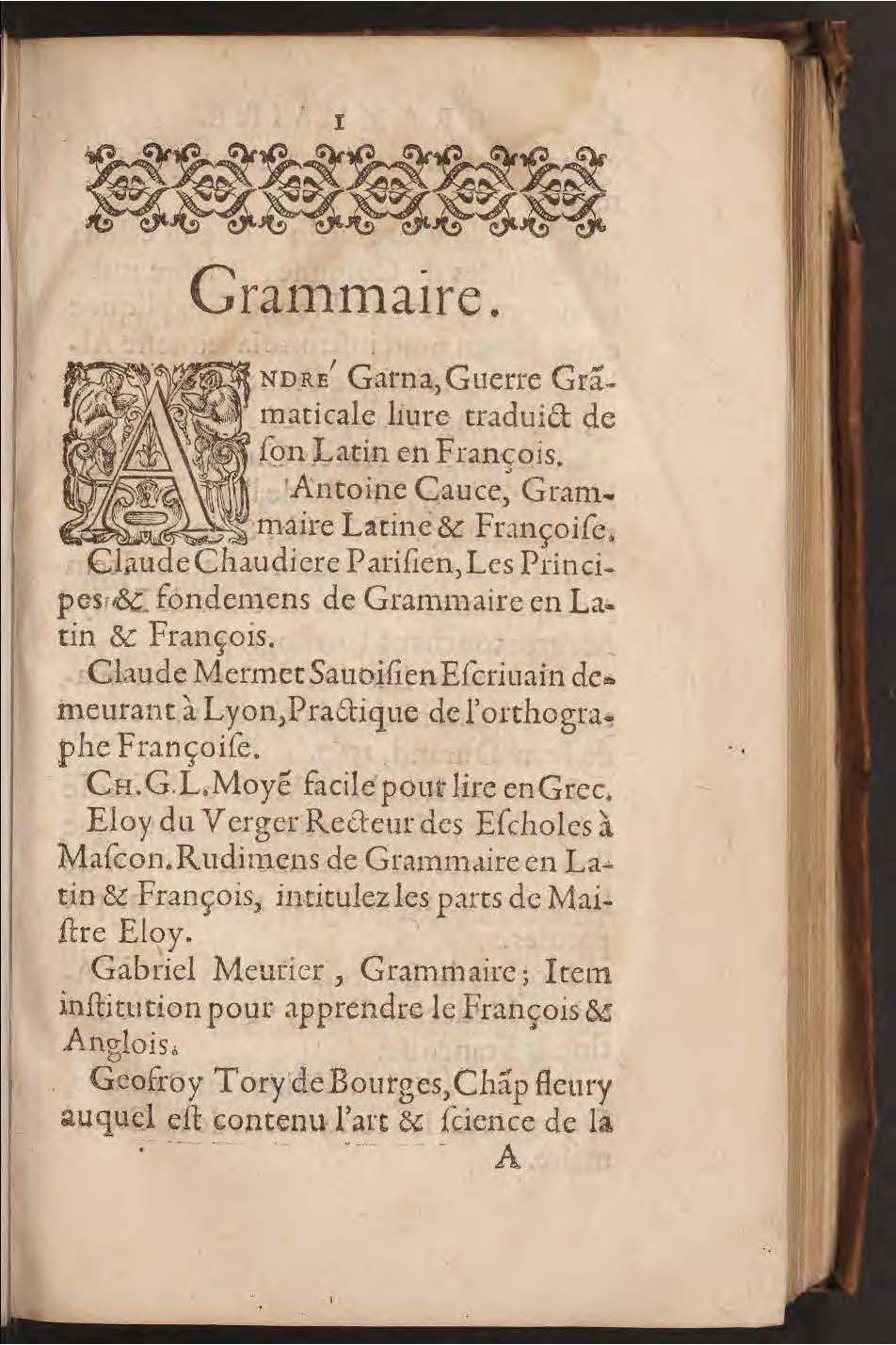 1602 - François Jacquin - Trésor des bons esprits français - BnF Arsenal