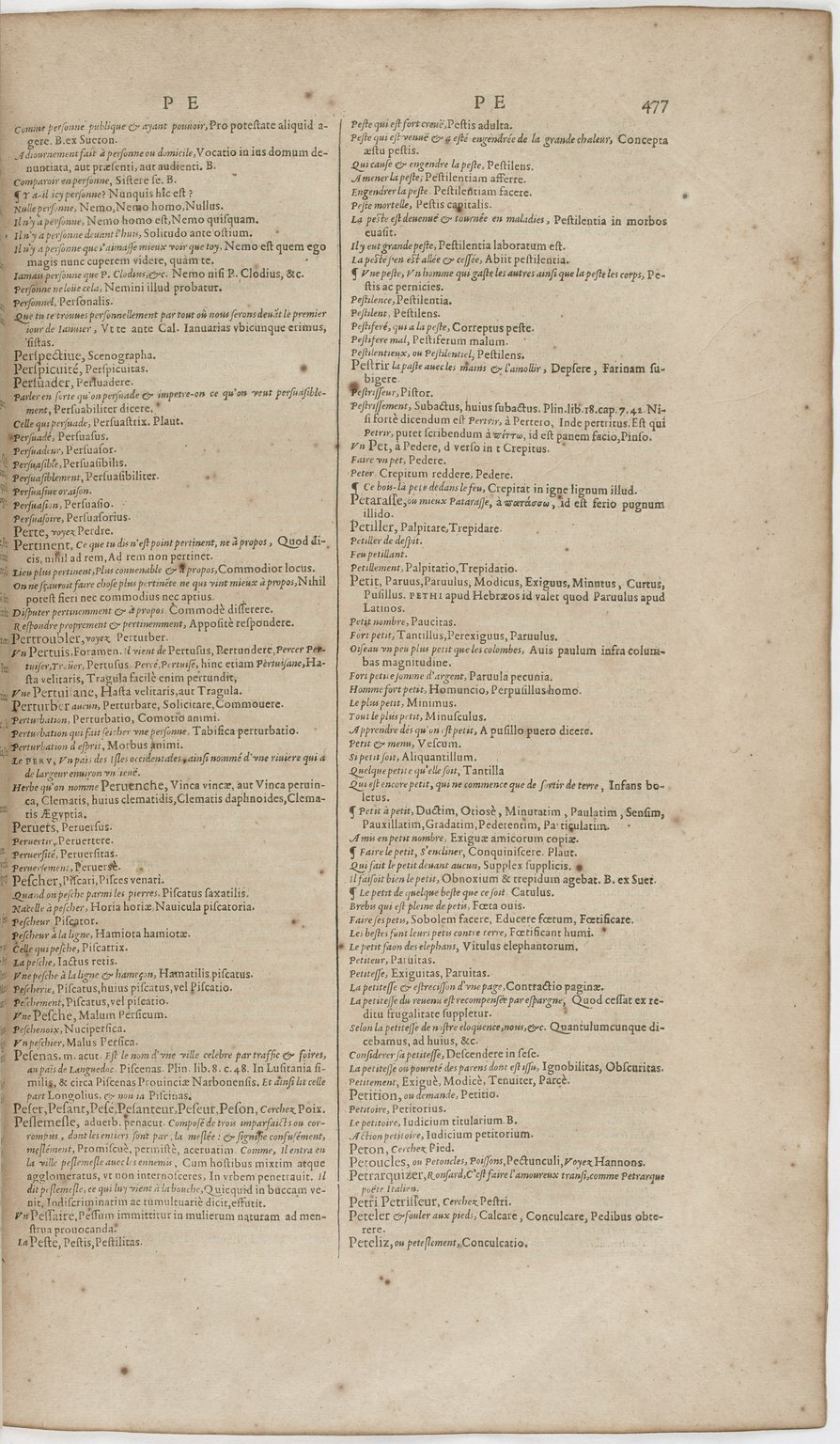 1606 - David Douceur - Trésor de la langue française - BnF