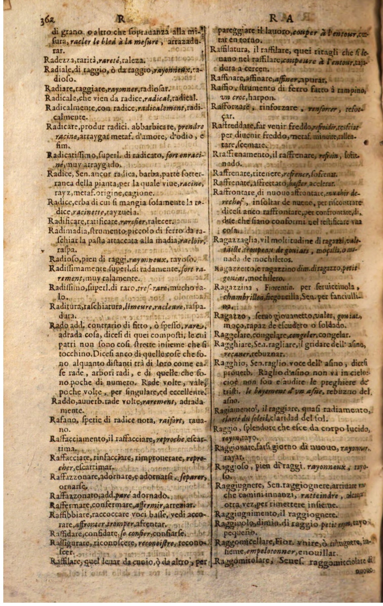 1644 - Jacques Crespin - Trésor des trois langues - Passau 1644 - Jacques Crespin - Trésor des trois langues - Passau