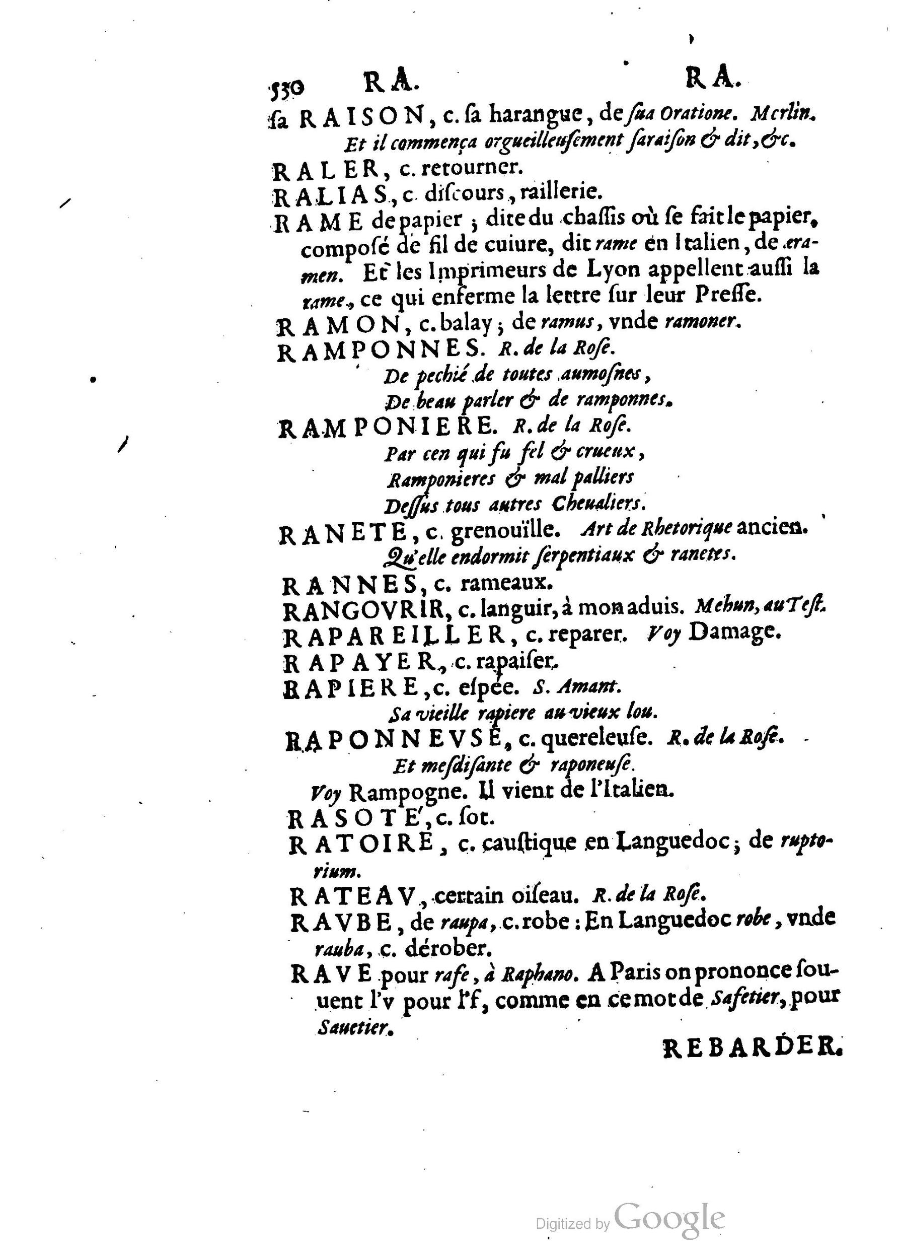 1655 - Augustin Courbé - Trésor de recherches et antiquités gauloises et françaises - BM Lyon