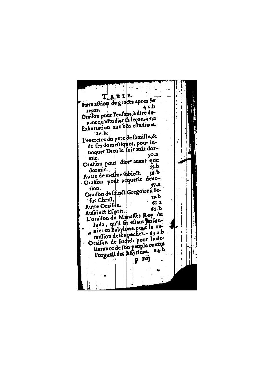 1596 - Guillaume Auvray - Trésor des prières, oraisons et instructions chrétiennes - BnF