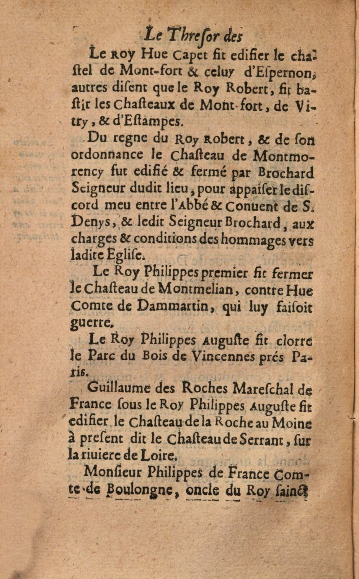 1639 - Jean Corrozet - Trésor des histoires de France - BSB Munich 1639 - Jean Corrozet - Trésor des histoires de France - BSB Munich