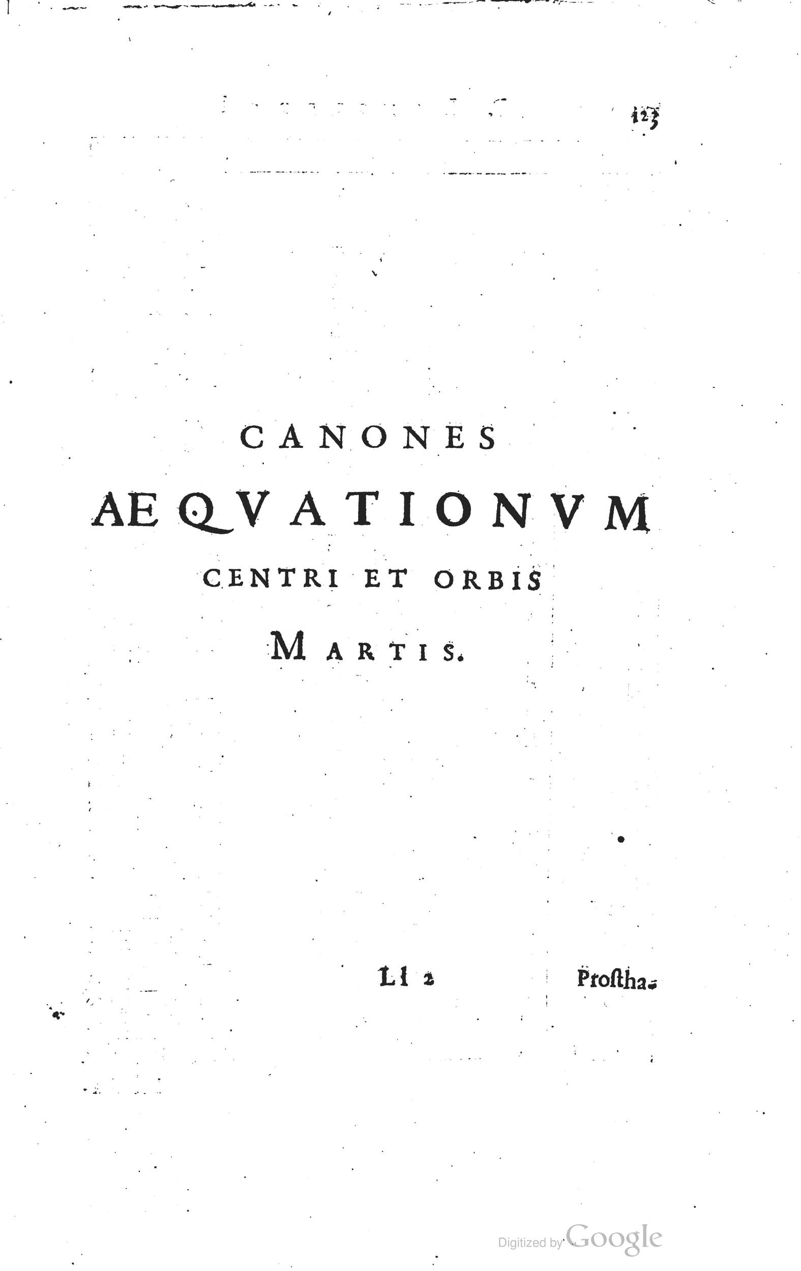 1634 - Zacharie Roman - Les Tables perpétuelles - Universiteit Leiden
