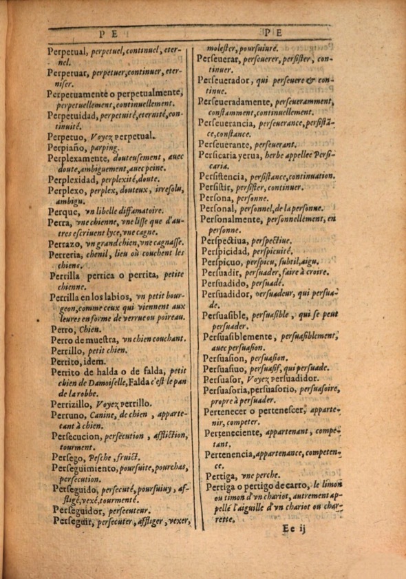 1607 - Marc Orry - Trésor des deux langues espagnole et française (Première et Seconde parties) - ÖNB Wien