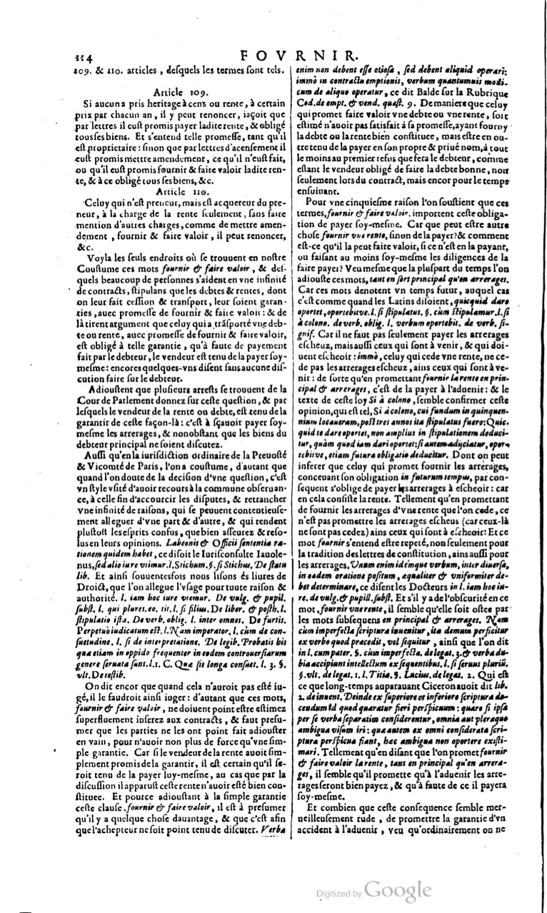 1629 - Veuve Nicolas Buon - Trésor du droit français (21754 T. 2) - BM Lyon