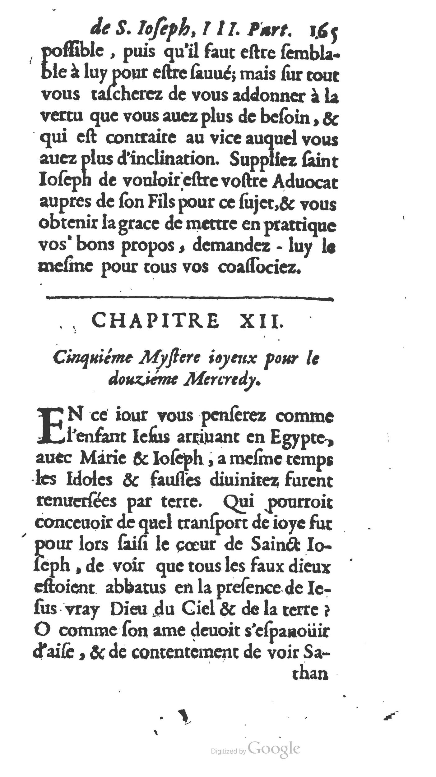 1654 - Antoine Jullieron - Trésor inestimable de Saint-Joseph - BM Lyon