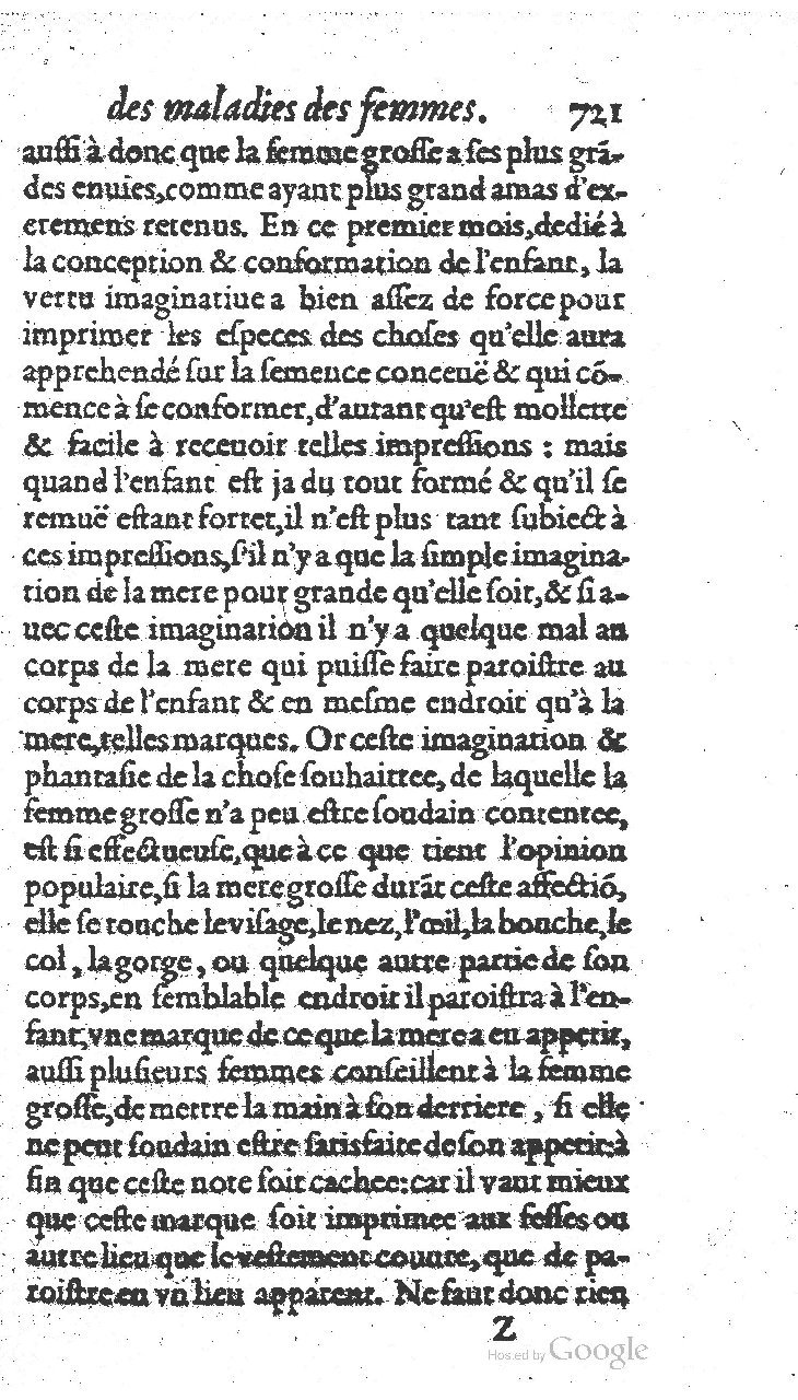 1585 - Jacques du Puis - Trésor des remèdes secrets pour les maladies des femmes - BnF