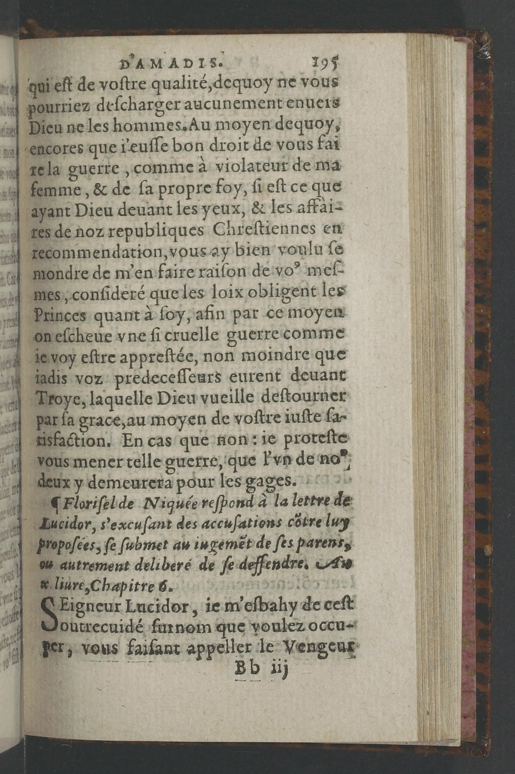 1564 - Vincent Norment et Jeanne Bruneau - Trésor des Amadis - BnF