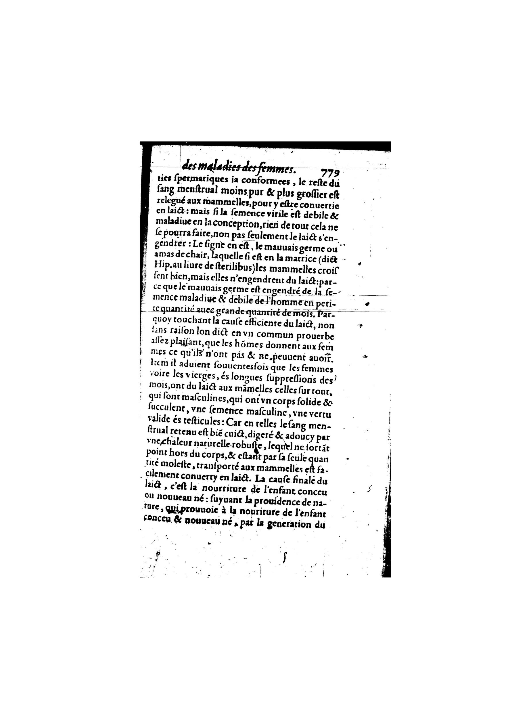 1587 - Jacques du Puis - Trésor des remèdes secrets pour les maladies des femmes - BnF